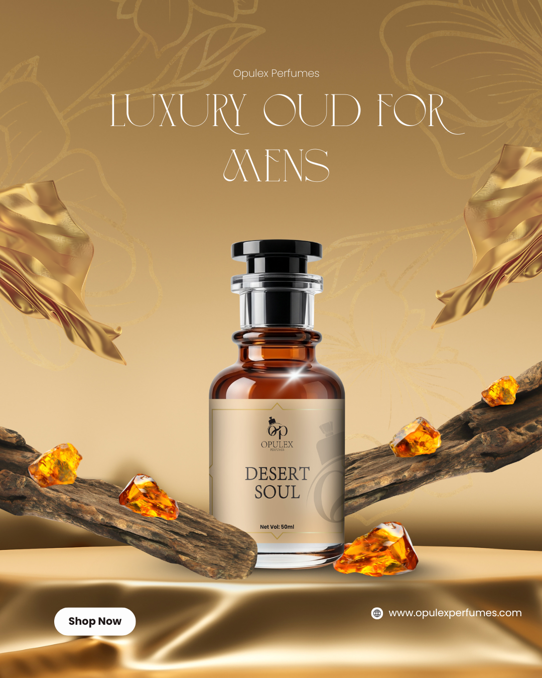 Desert Soul Luxury Perfume Spray 50ml