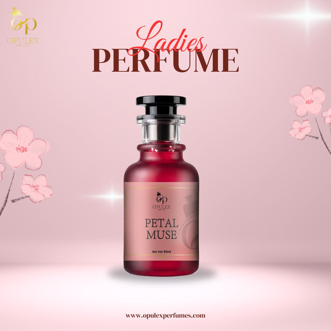 Petal Muse Luxury Perfume Spray 50ml | Elegant Floral Long Lasting Fragrance